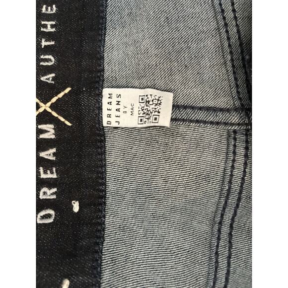 Dream Jeans by MAC Dream Slim Authentic Womens Jean US Sz 40/27 Button Pocket - Picture 12 of 16